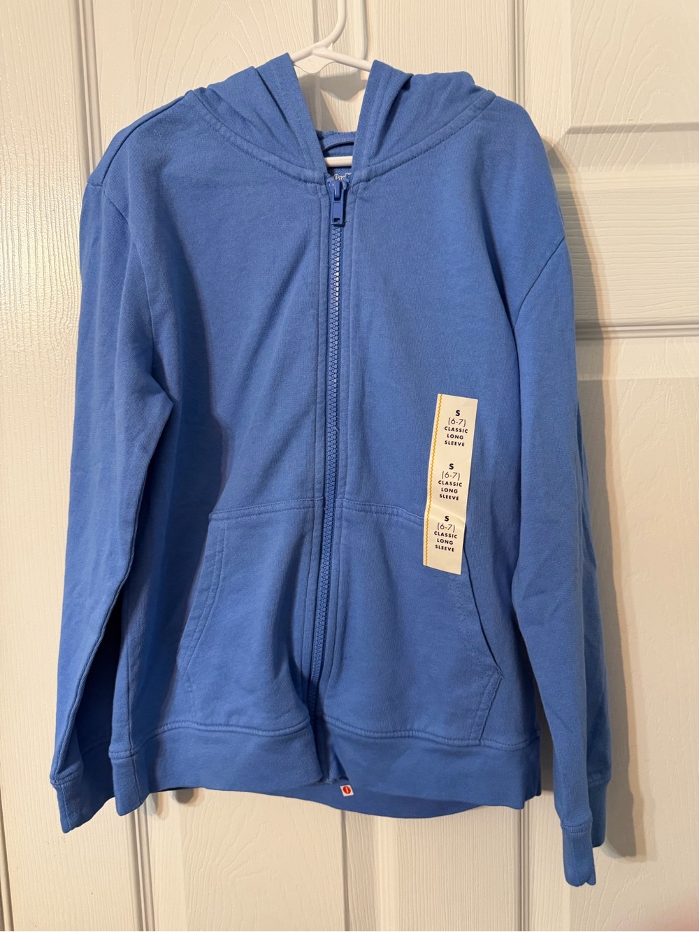 Cat & Jack Blue Full-Zip Kids Hoodie